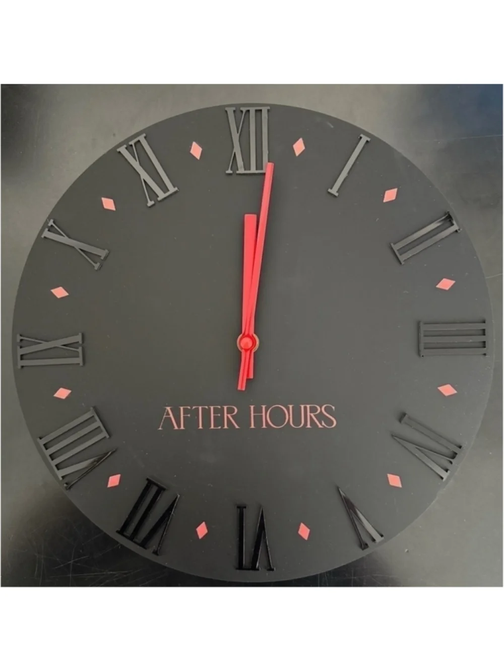 AUTHENTIC/BRAND NEW The Weeknd After Hours Wall Clock